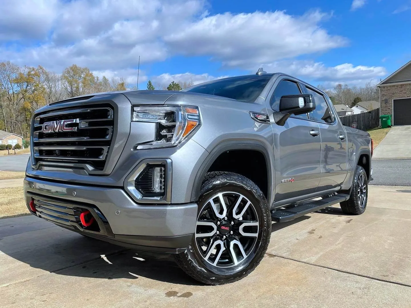 Silver pickup truck after a full wash